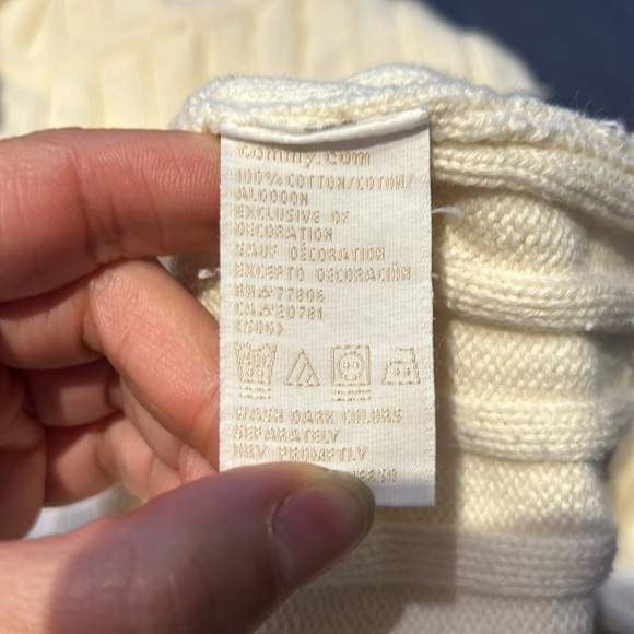 Vintage tommy hilfiger big logo with cableknit detail sweater - Picture 5 of 5